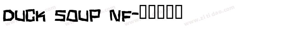 Duck Soup NF字体转换